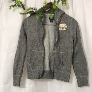 Roots zip up hooded sweater - youth